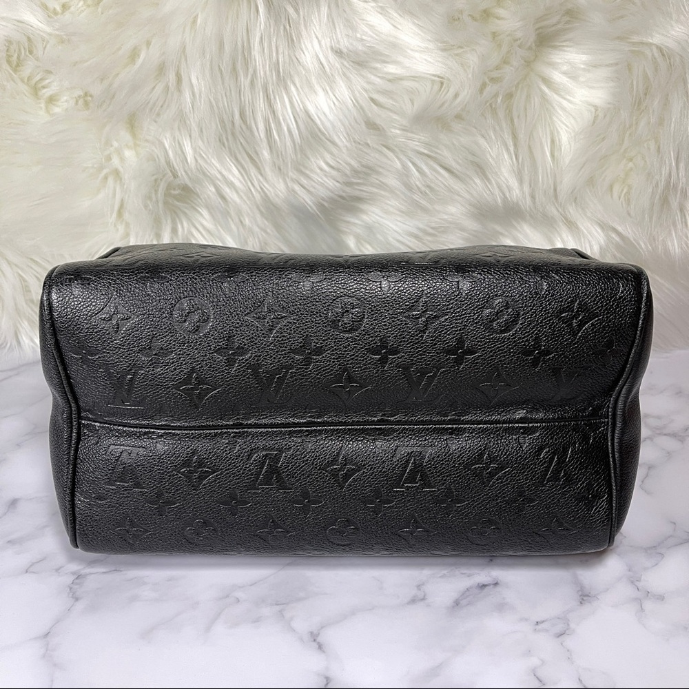 Louis Vuitton Monogram Empreinte Speedy 30 Noir - Picture 5 of 16